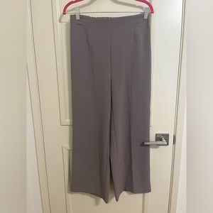 High waisted wide leg tailored pants - Oak + Fort sz M
